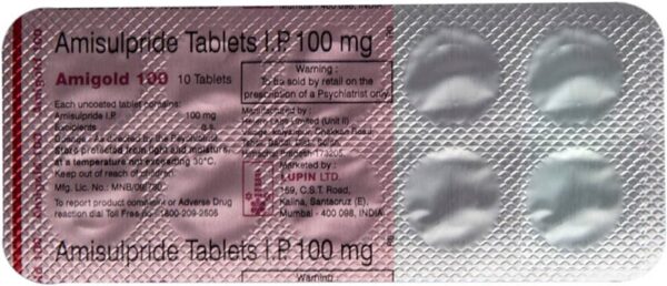 AMIGOLD 100MG TABLET 10S