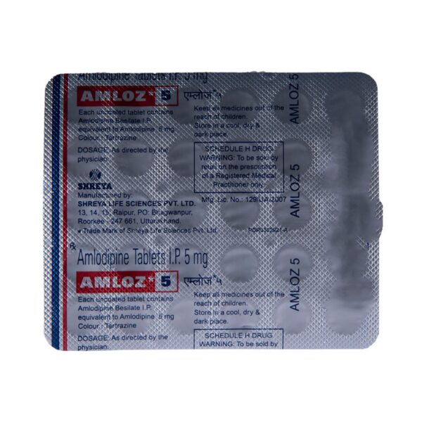 AMLOZ 5MG TABLET 30S