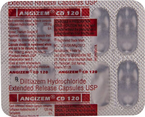 ANGIZEM DP 120MG TABLET 10S