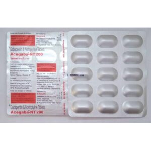 ACEGABA NT 200MG TABLET 15S