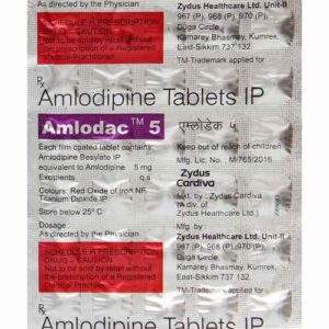 AMLODAC 5MG TABLET 30S