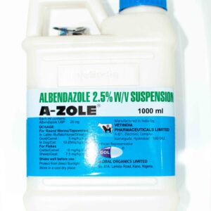 A ZOLE 2.5% SUSPENSION 1LTR