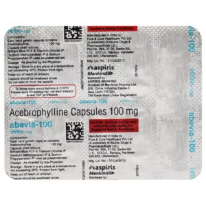 ABEVIA 100 MG CAPSULES 10S