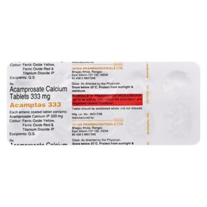 ACAMPTAS 333 MG TABLET 6S