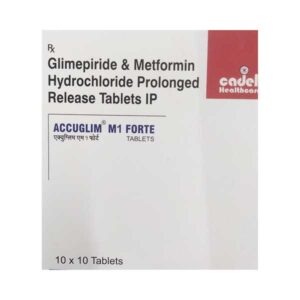 ACCUGLIM M1 FORTE TABLET 10S