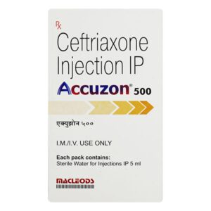 ACCUZON 500 MG INJECTION 1VIAL