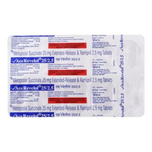 ACE REVELOL 25/2.5 MG TABLET