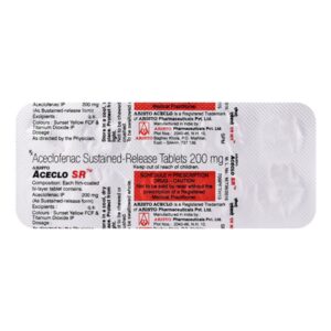 ACECLO SR 200MG TABLET 10S