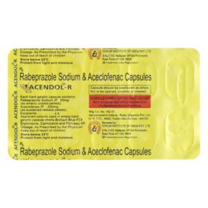 ACENDOL R CAPSULES 10S