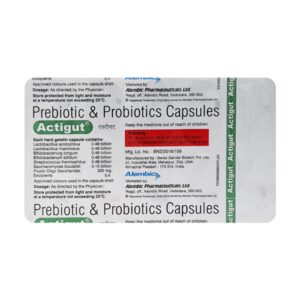 ACTIGUT CAPSULES 10S