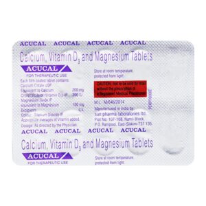 ACUCAL TABLET 10S