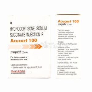 ACUCORT 100MG INJECTION 1 VIAL