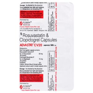 ADVASTAT CV 20MG TABLET 10S