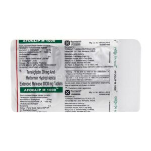 AFOGLIP M 1000MG TABLET 15S