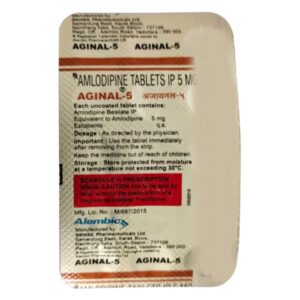 AGINAL 5MG TABLET 15S