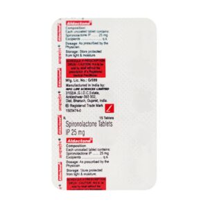 ALDACTONE 25MG TABLET 15S