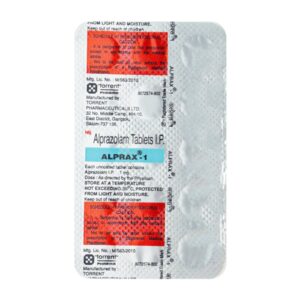 ALPRAX 1MG TABLET 15S