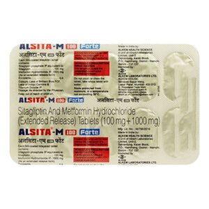 ALSITA M 100 FORTE TABLET 10S