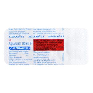 ALZOLAM 0.5MG TABLET 10S