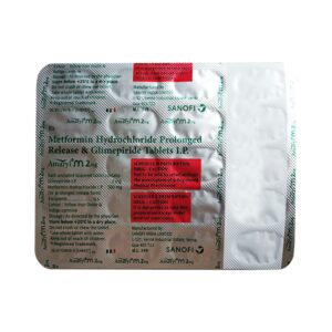 AMARYL M 2MG TABLET 20S