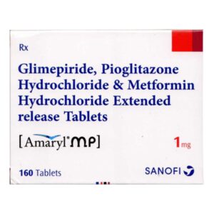 AMARYL MP 1MG TABLET 20S