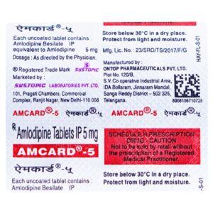 AMCARD 5MG TABLET