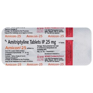 AMICON 25MG TABLET 10S