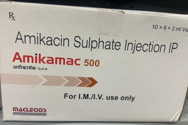 AMIKAMAC 500MG INJECTION 1 VIAL