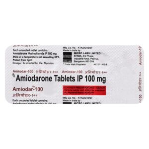 AMIODAR 100MG TABLET 10S