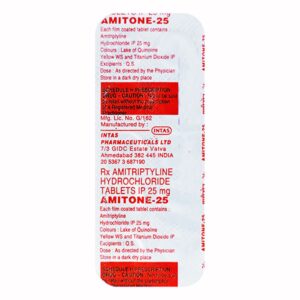 AMITONE 25MG TABLET 10S