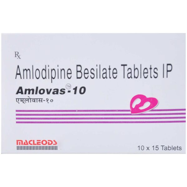 AMLOVAS 10MG TABLET 15S