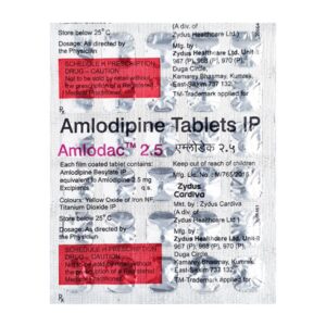 AMLODAC 2.5MG TABLET 30S