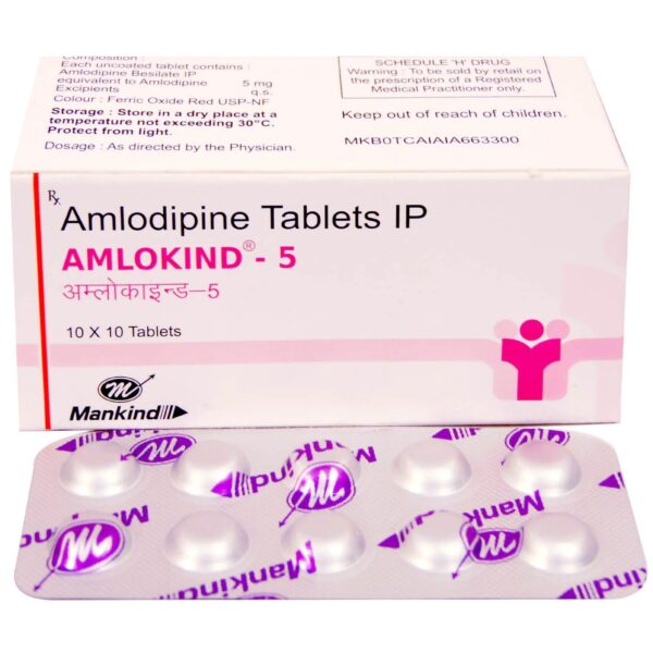 AMLOKIND 5MG TABLET 15S