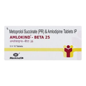 AMLOKIND BETA 25MG TABLET 10S