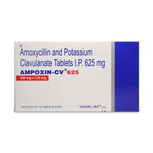 AMPOXIN CV 625MG TABLET 10S