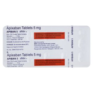 APIBAN 5MG TABLET 10S