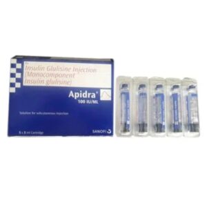 APIDRA 100 IU CATRIDGE 3 ML