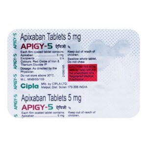 APIGY 5MG TABLET 14S