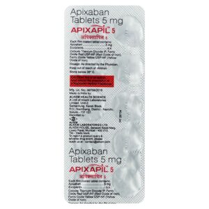 APIXAPIL 5MG TABLET 10S