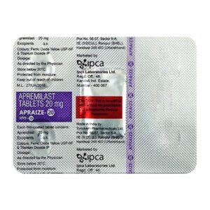 APRAIZE 20MG TABLET 4S