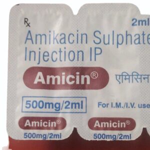 AMICIN 500MG INJECTION 2ML