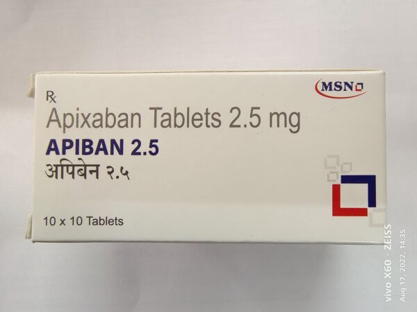 APIBAN 2.5MG TABLET 10S